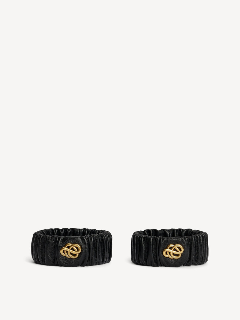 Evelo leather wrist bands 1