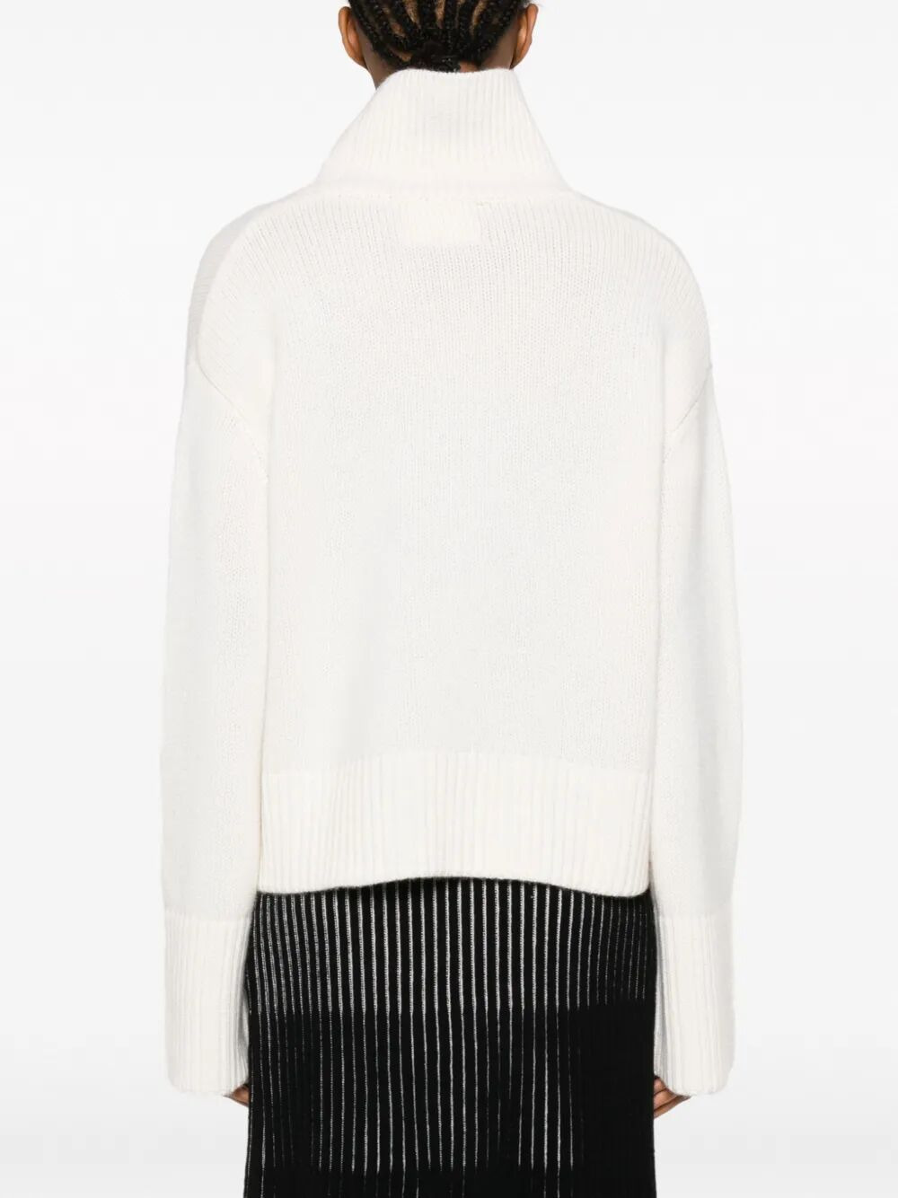 Lisa Yang Women "Fleur" Turtleneck Sweater - 3