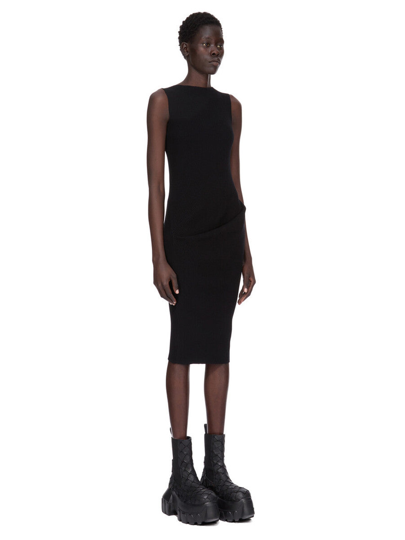 Babel draped-detail midi dress 2
