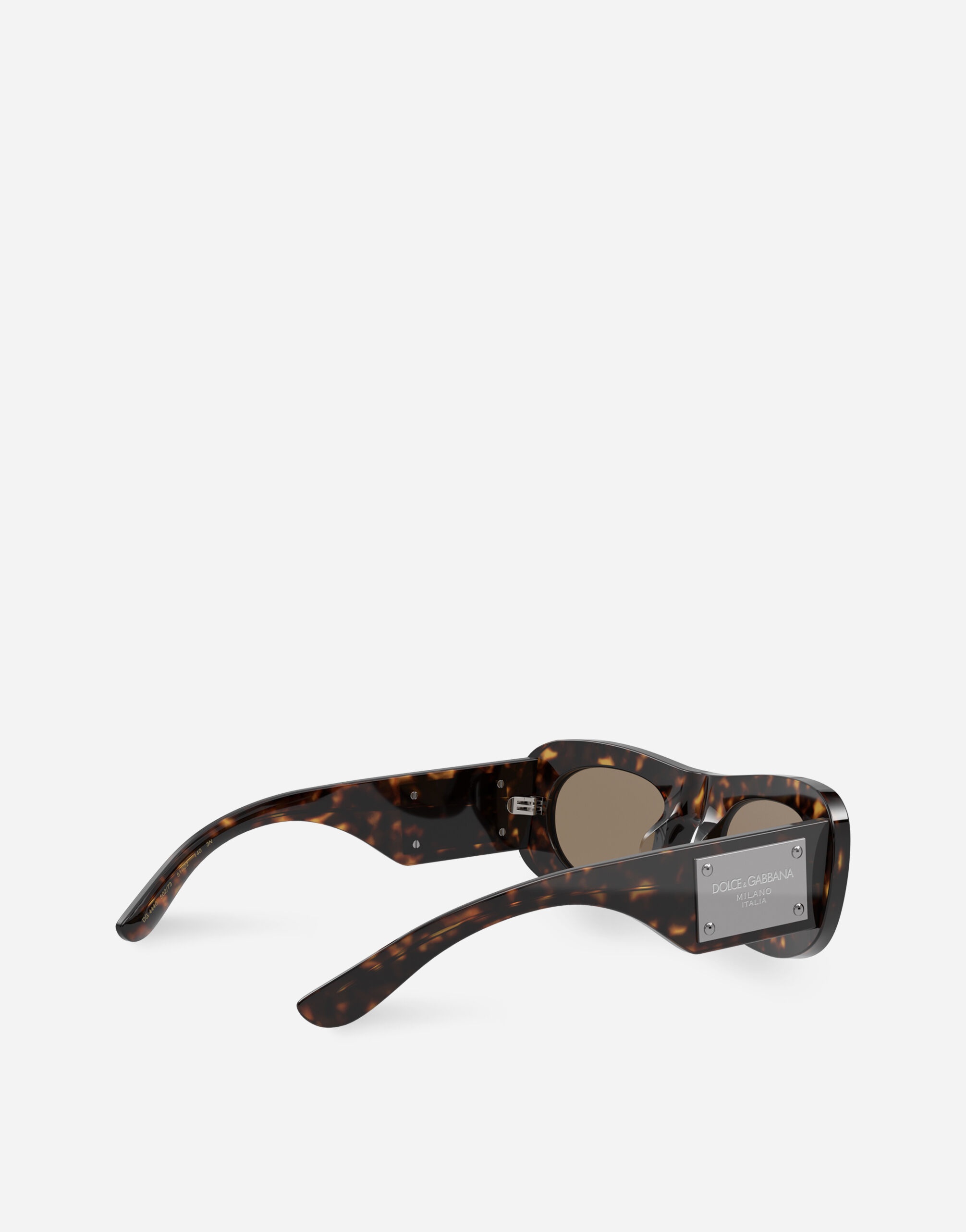 Patchwork Denim sunglasses - 4