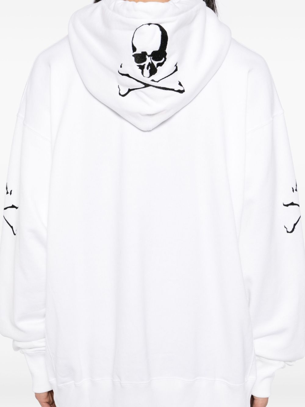logo-embroidered hoodie - 5