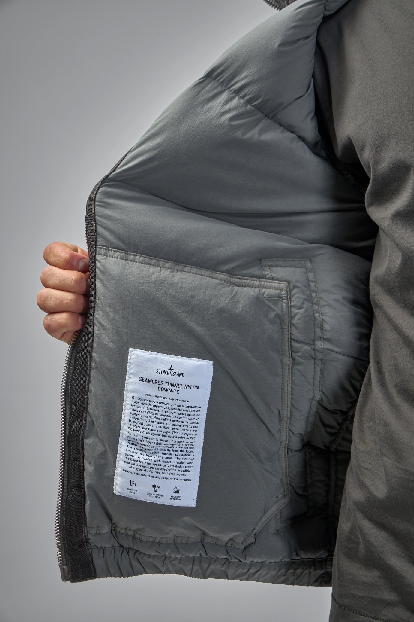Crickle Reps Hooded Down Jacket - 6