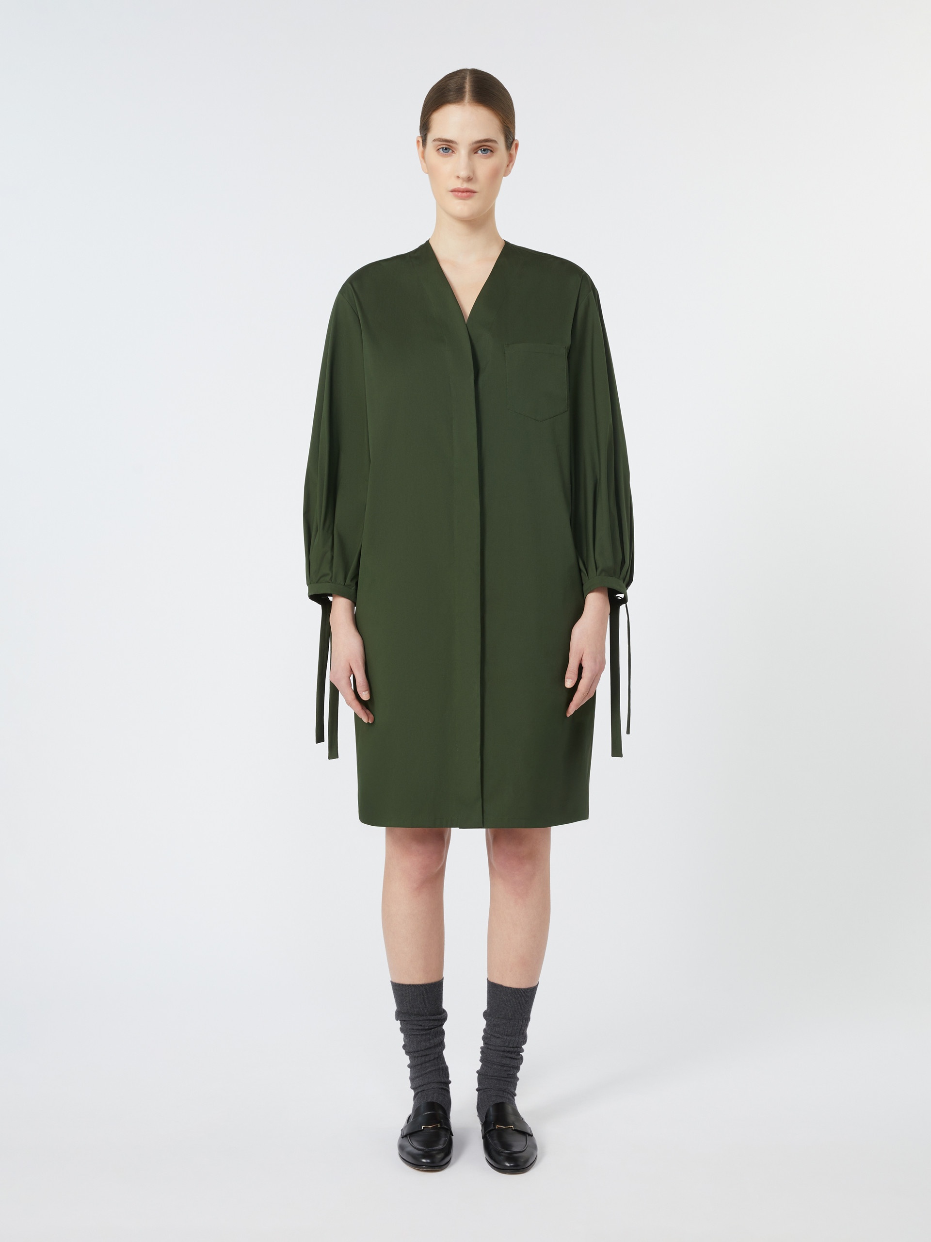 OTTAVIA Stretch poplin dress - 3
