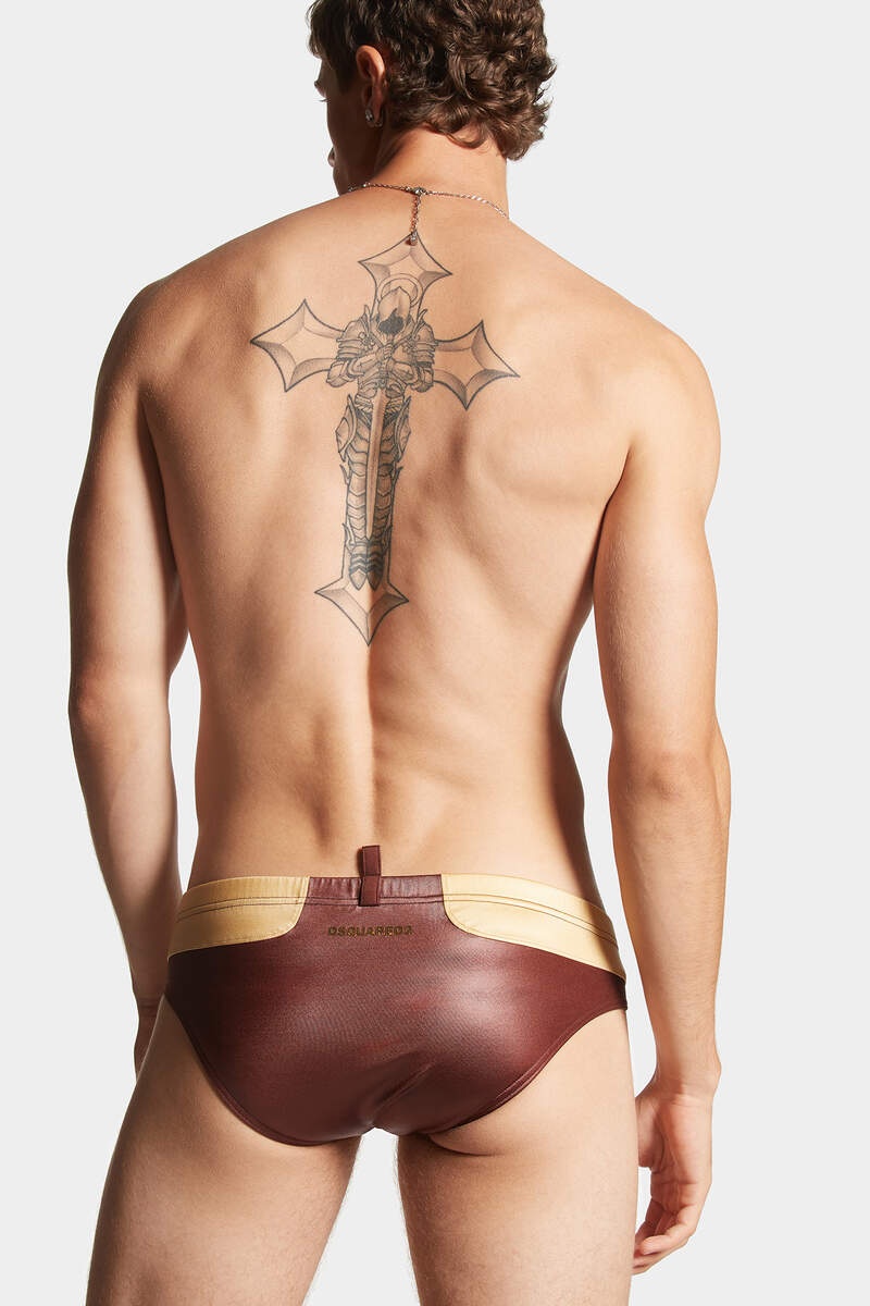 BICOLOR SWIM BRIEF - 4