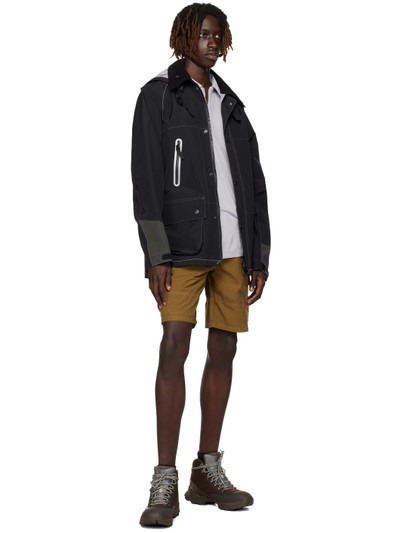 Barbour Brown Essential Shorts outlook