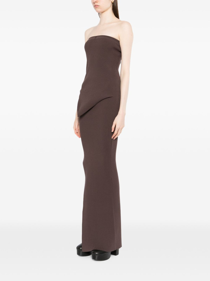 asymmetric bustier dress 3