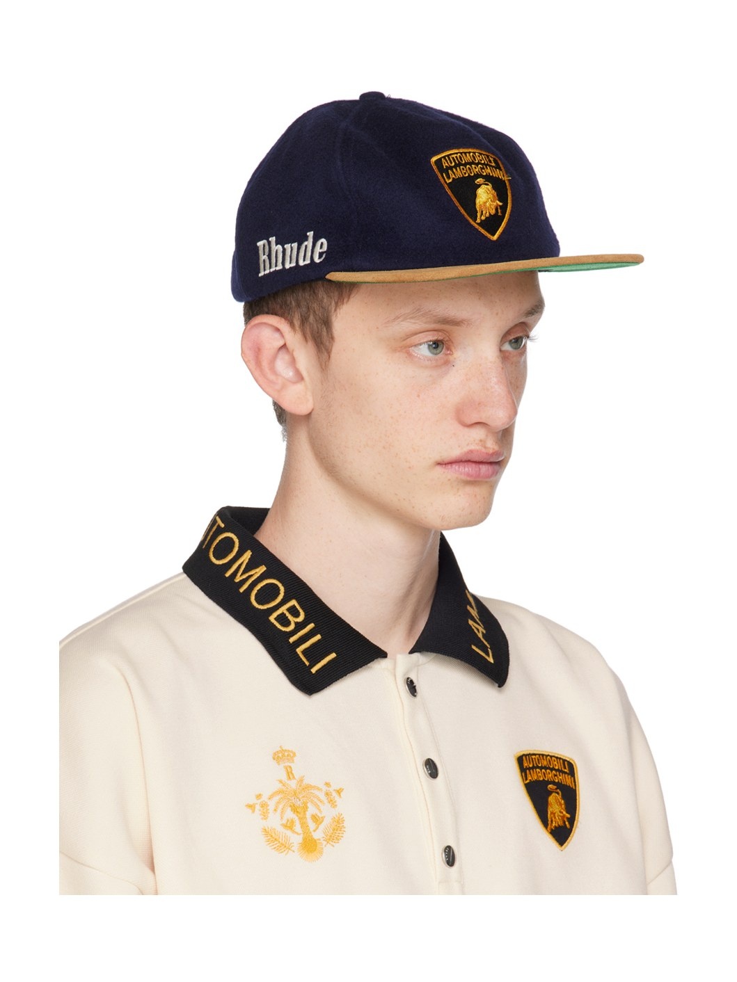 Navy Automobili Lamborghini Edition Cap - 2