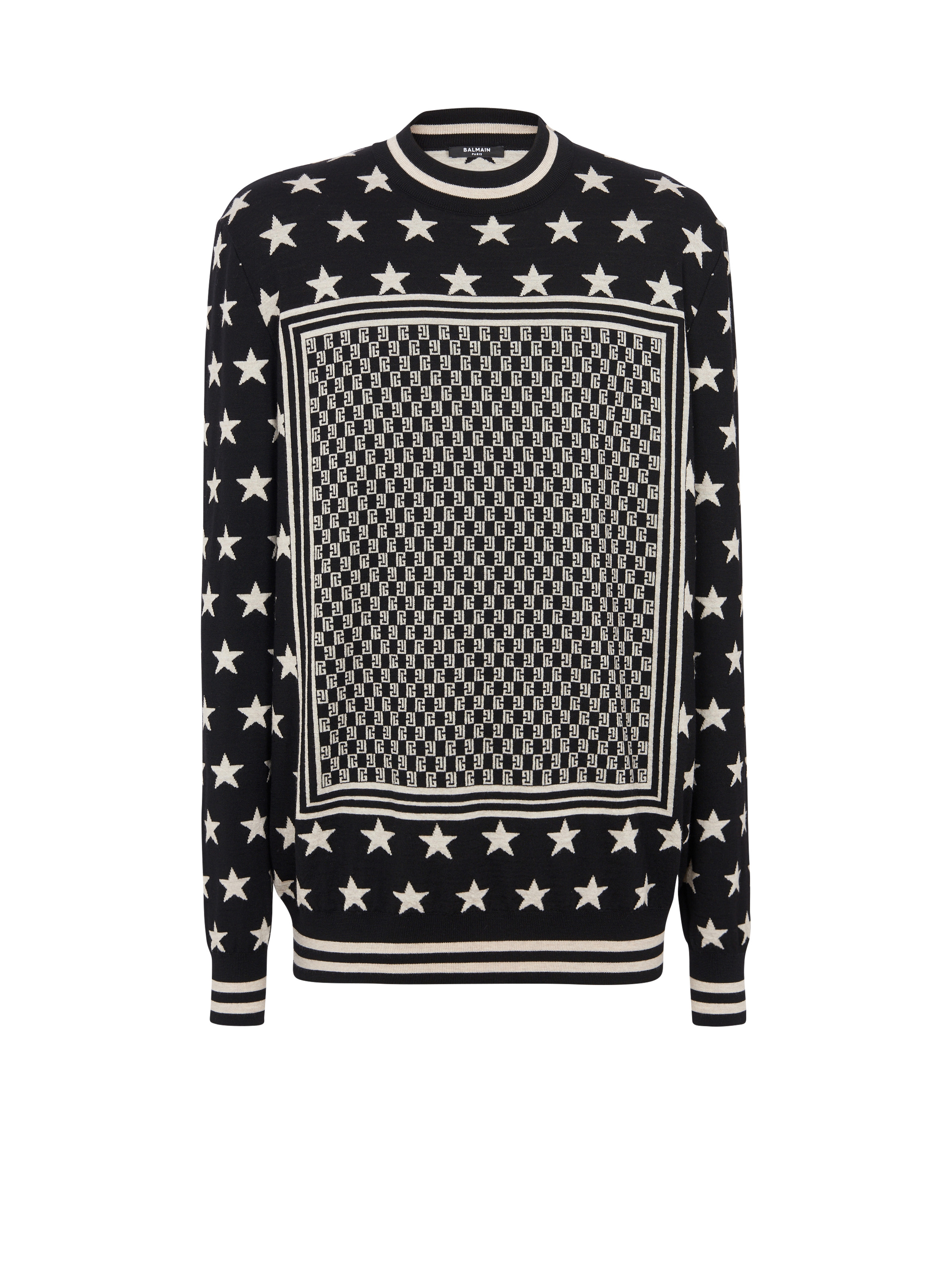 Mini monogram stars jumper - 1