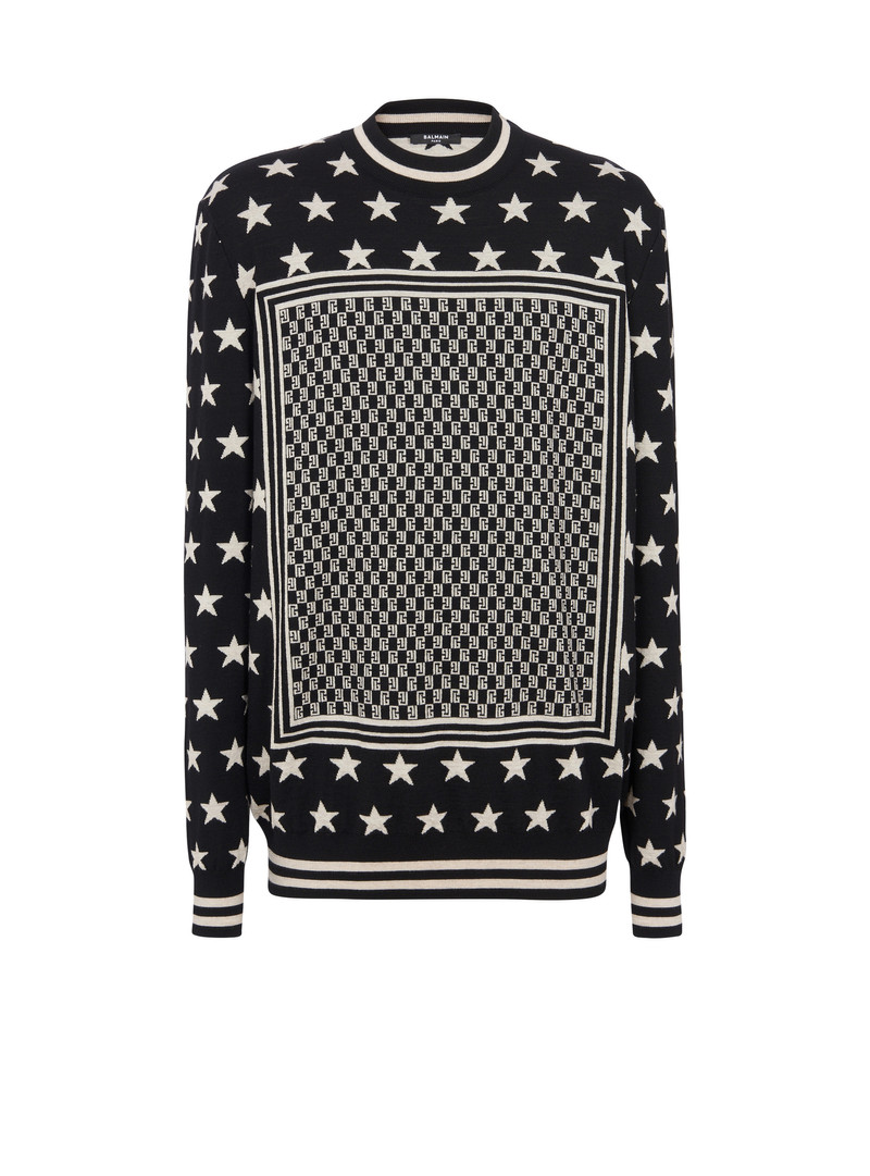 Mini monogram stars jumper 1