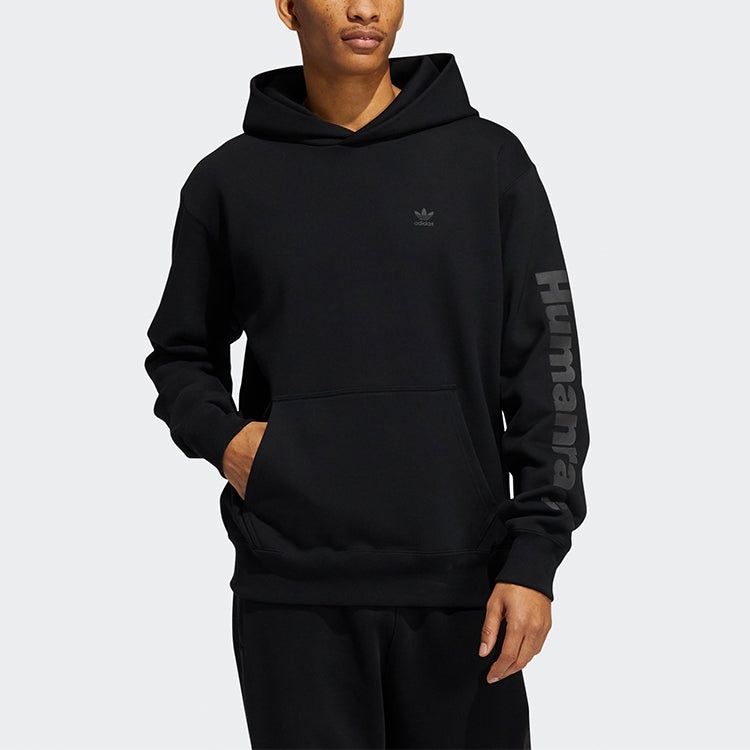 adidas Pw Bf Bas Hood Basic Sporty Terry Hooded Sweater Unisex Black GT4326 - 5