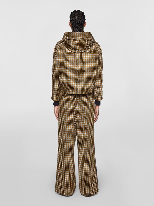 JACQUARD SWEATSHIRT TROUSERS WITH SIDE BANDS IN CONTRASTING COLOUR - 3