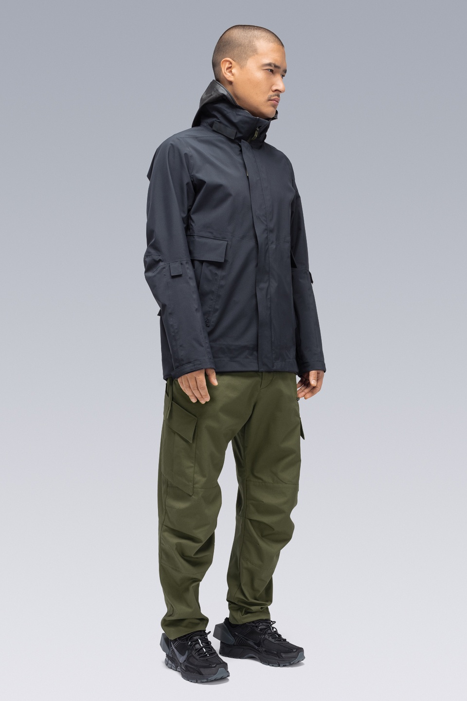 ACRONYM J27-GT 3L Gore-Tex Pro Field Jacket Black | REVERSIBLE