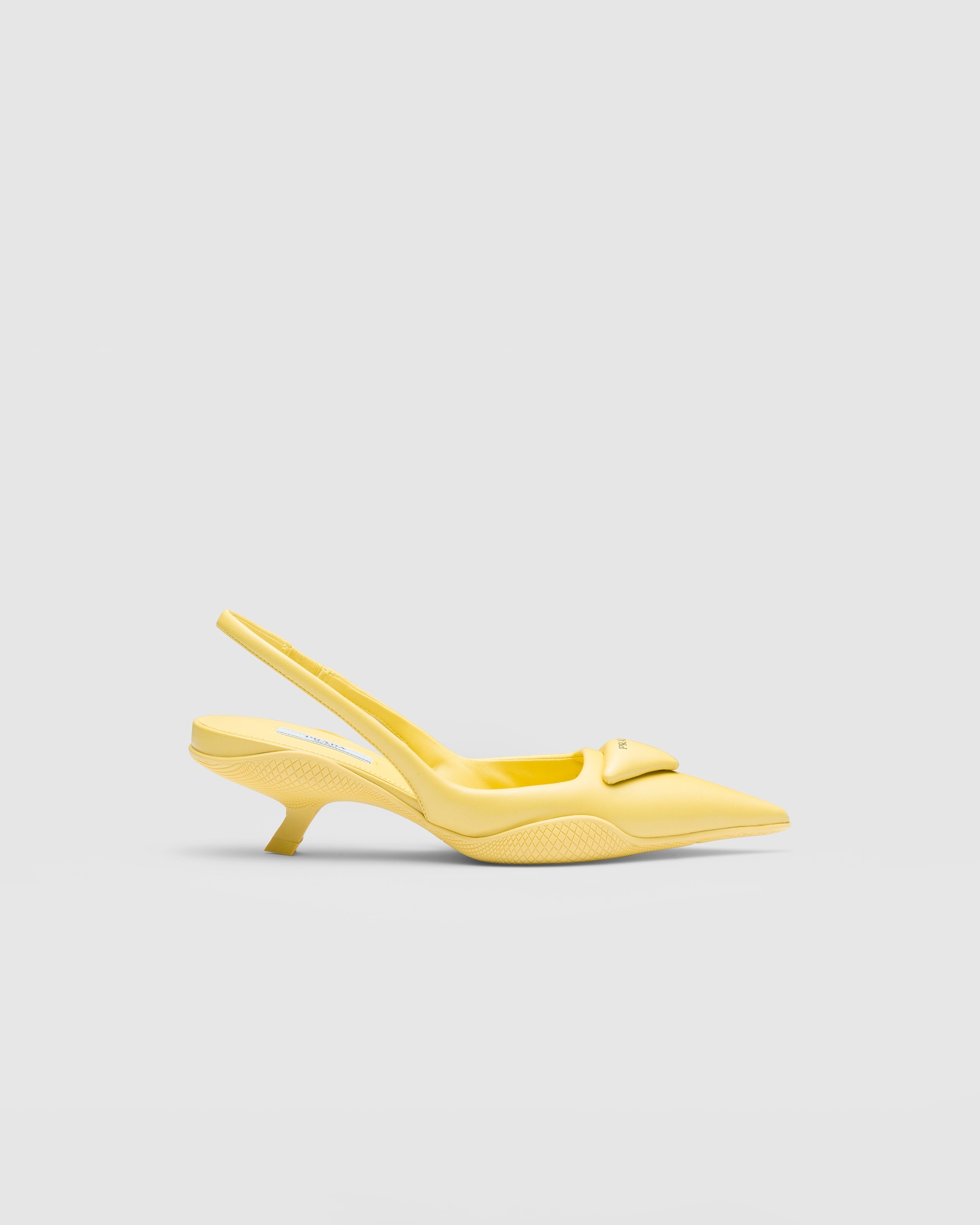 Soft padded leather slingback pumps - 2