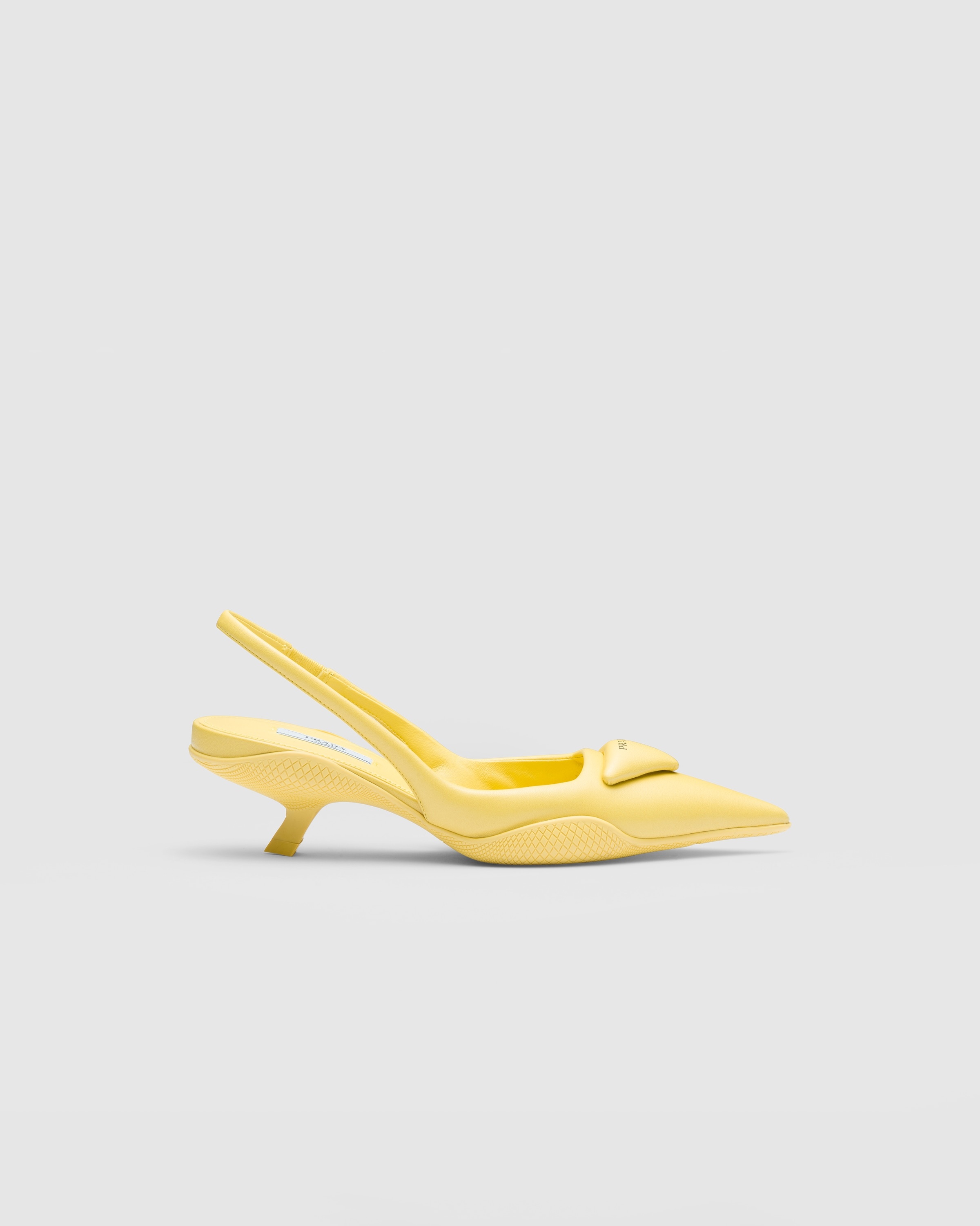 Prada Soft padded leather slingback pumps | REVERSIBLE