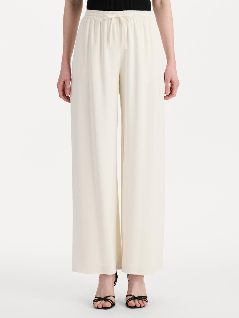 SILK GEORGETTE DRAWSTRING PANT 3