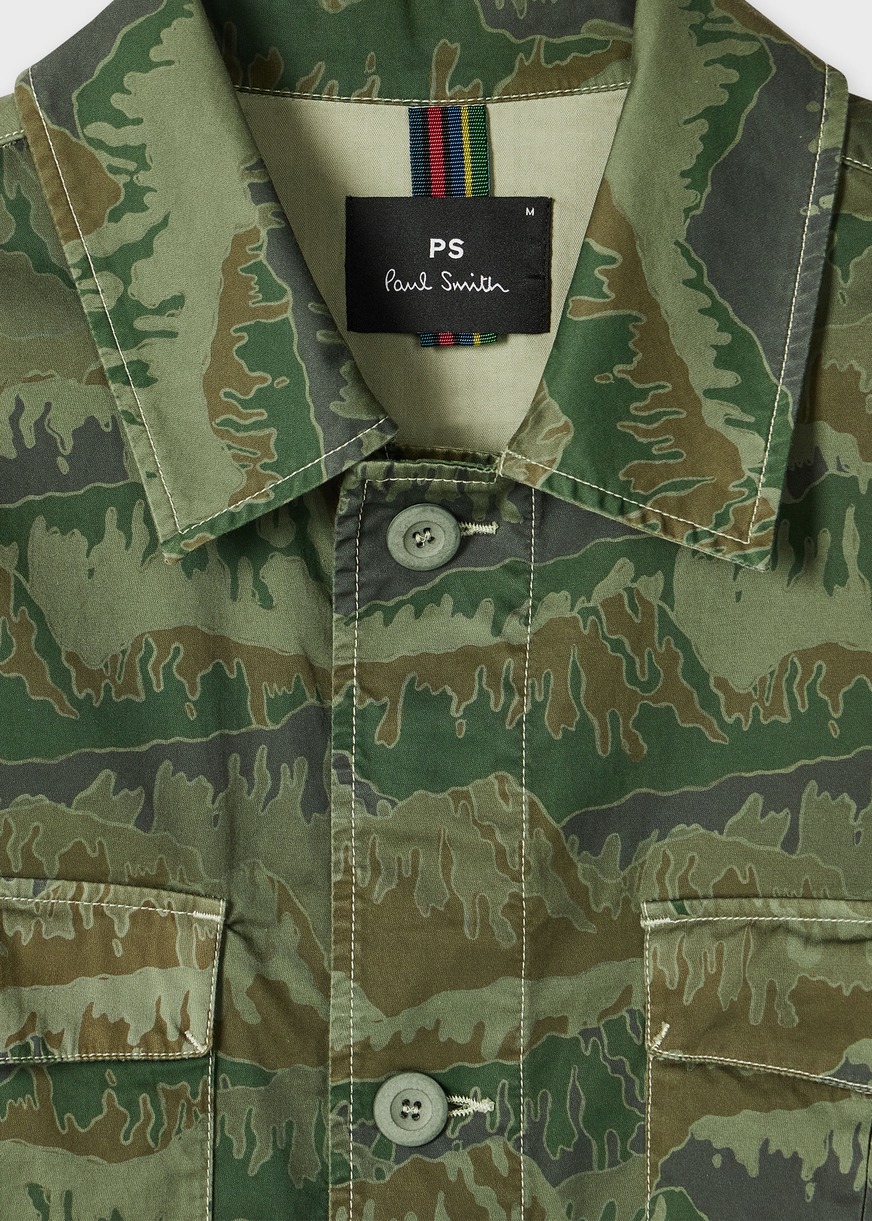 Khaki 'Mountain Camo' Field Jacket - 2