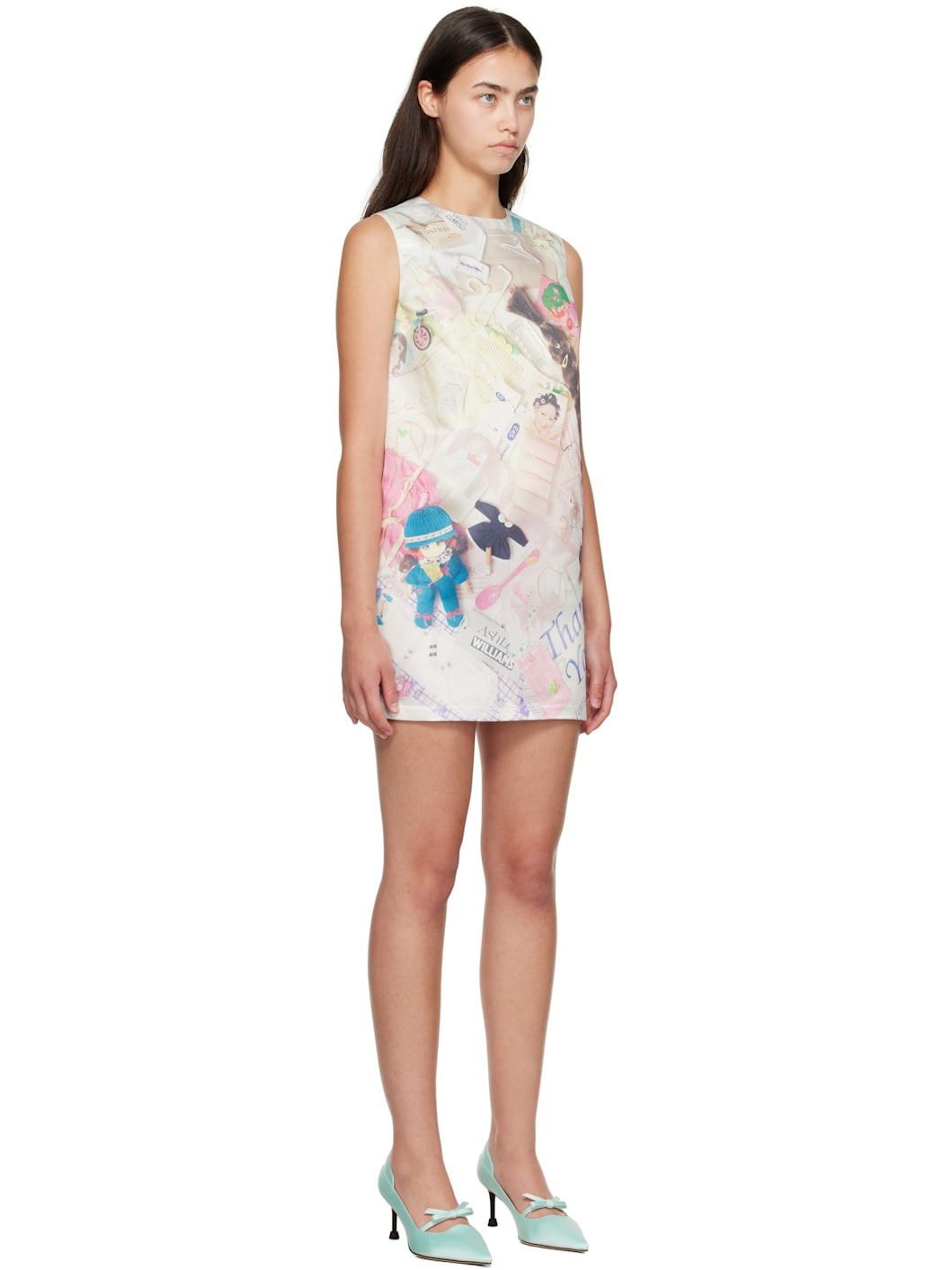 Multicolor Printed Minidress - 2