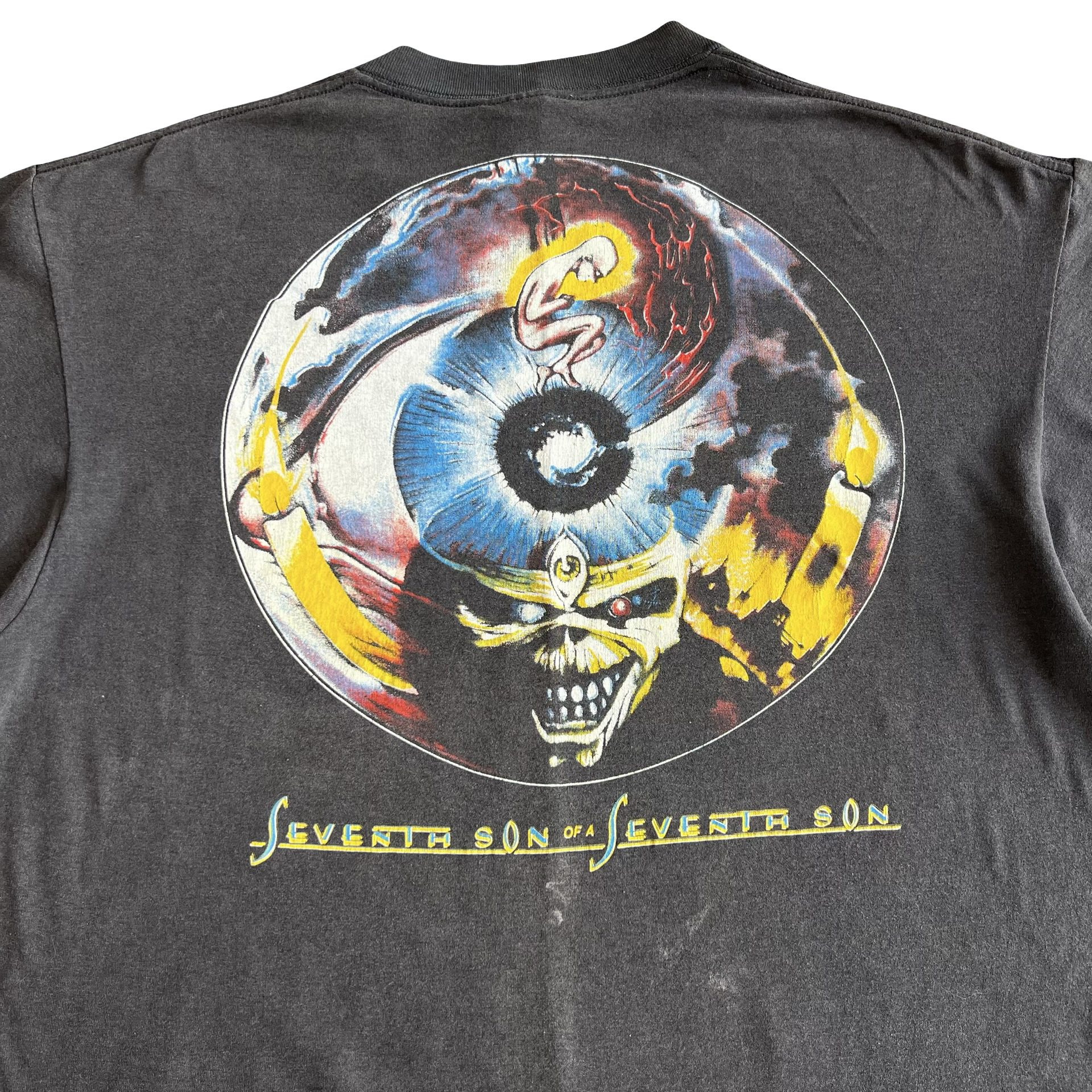 Final Blow - Vintage Iron Maiden Play With Madness 1988 T-Shirt SZ XL - 4
