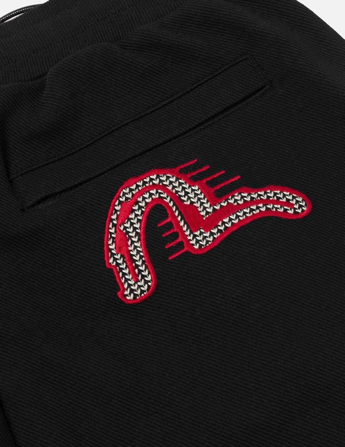 Totem Seagull Embroidery Straight Fit Sweatpants - 5