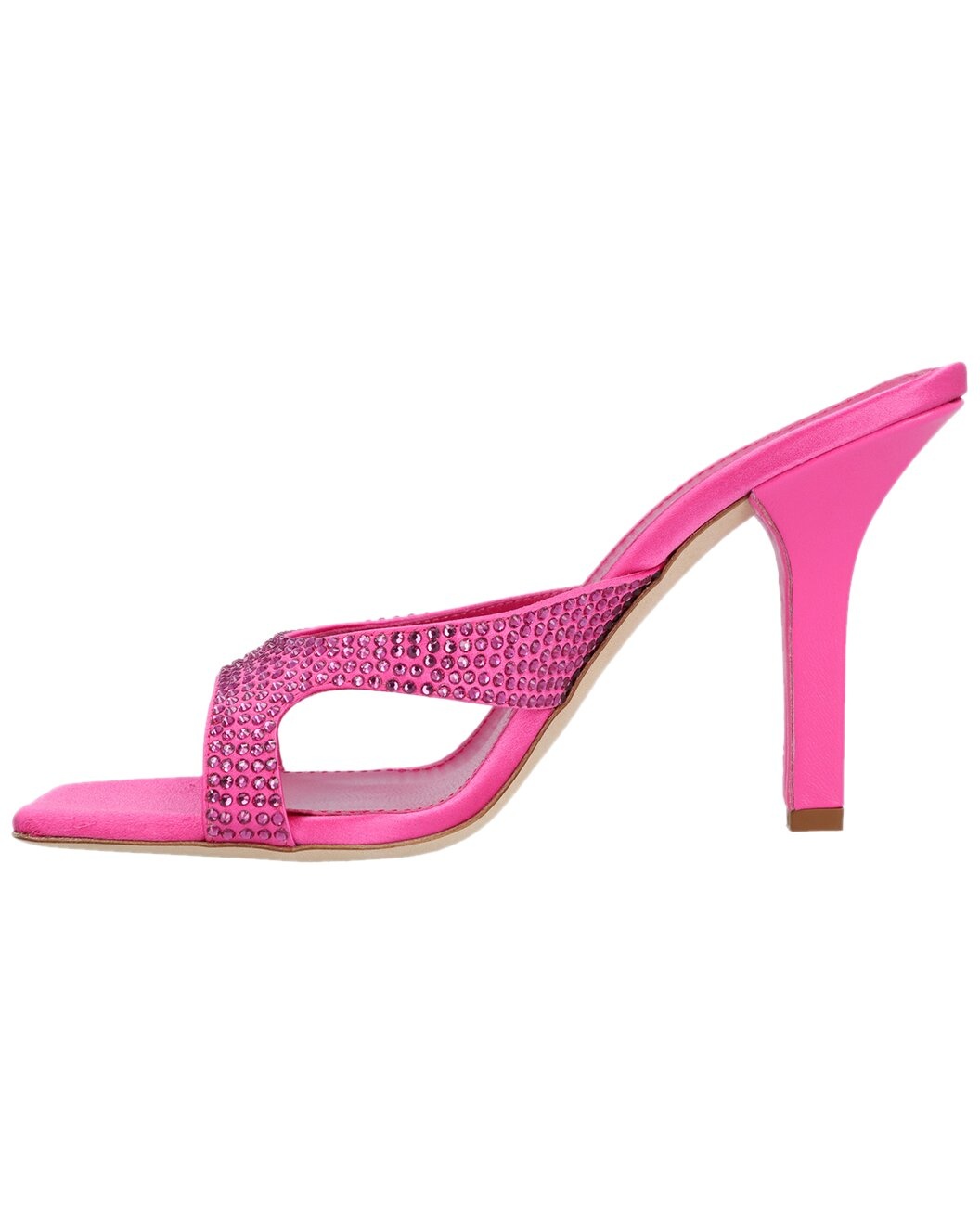 Paris Texas Kate Crystal Leather Mule - 2