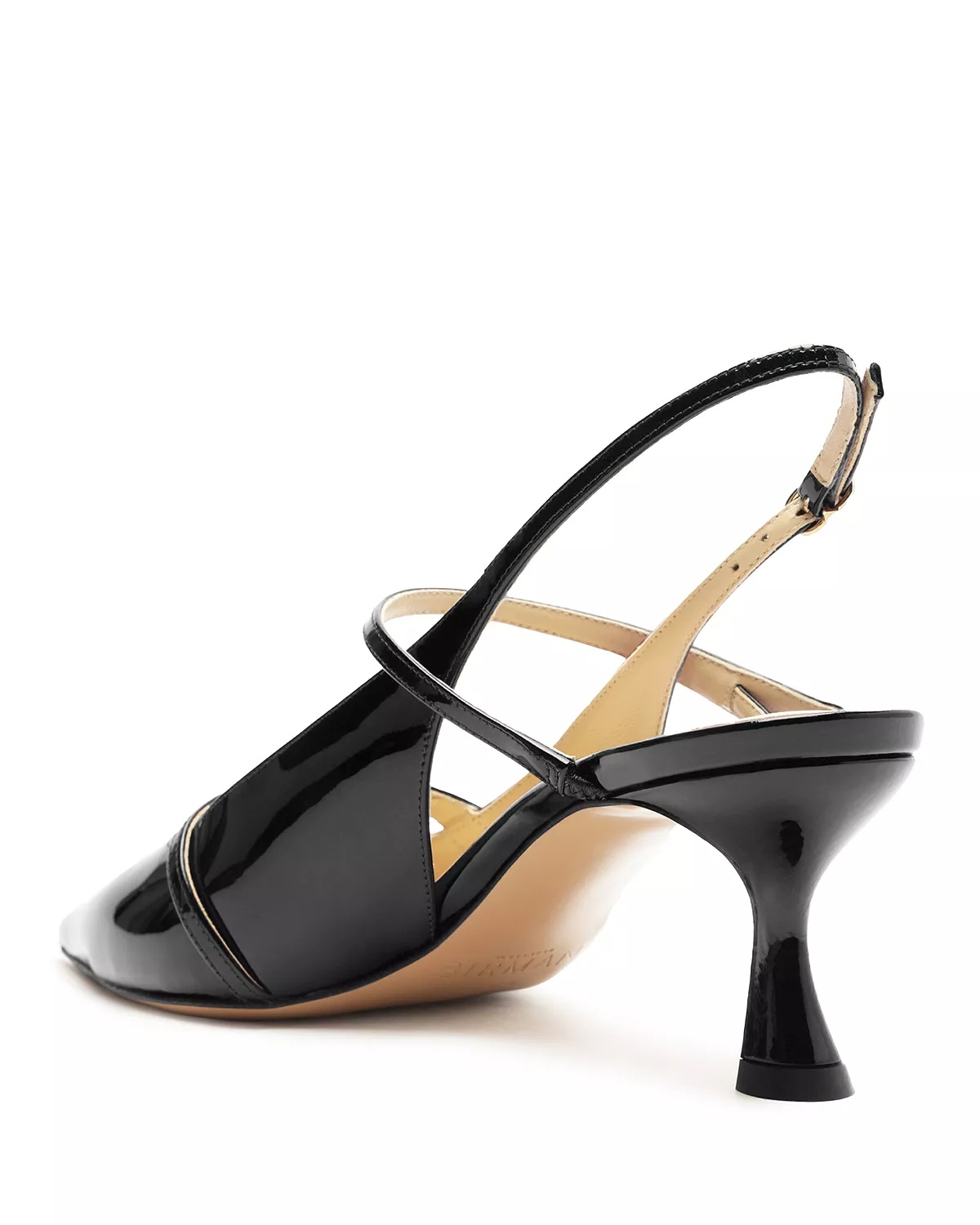 Women's Tita Pointed Toe Mid Heel Slingback Pumps - 6