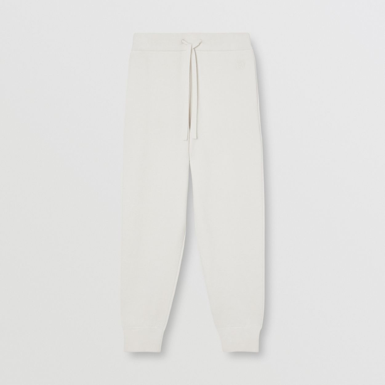 Monogram Motif Cashmere Cotton Blend Jogging Pants - 1