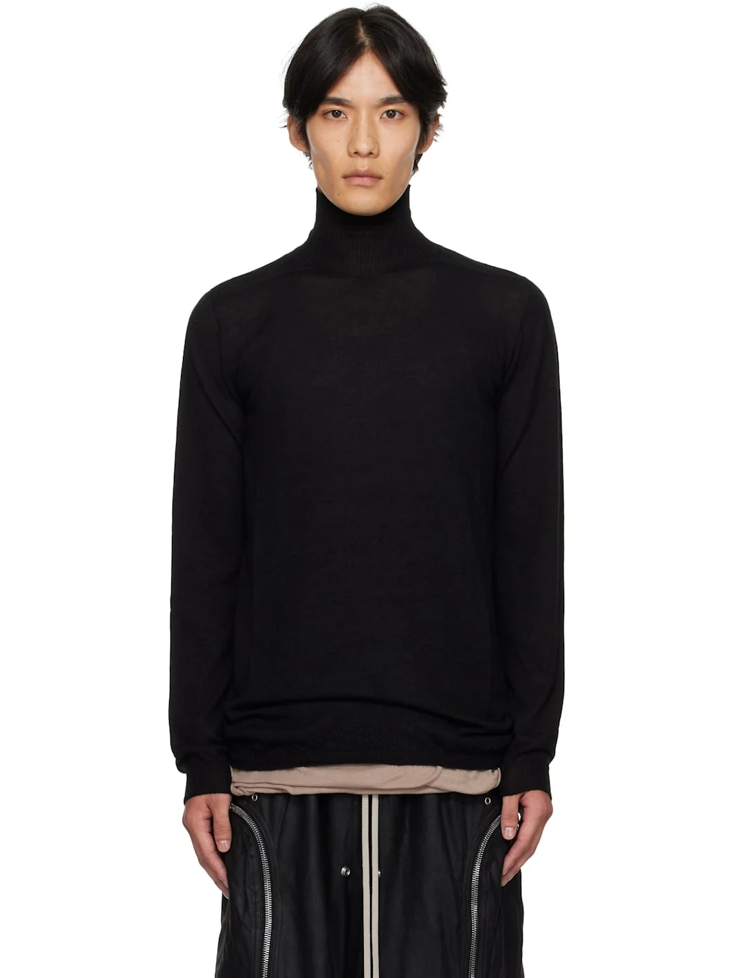 Black Concordians Level Turtle Sweater - 1