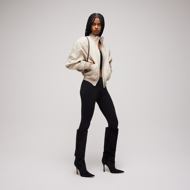 Crêpe jersey pants - 1