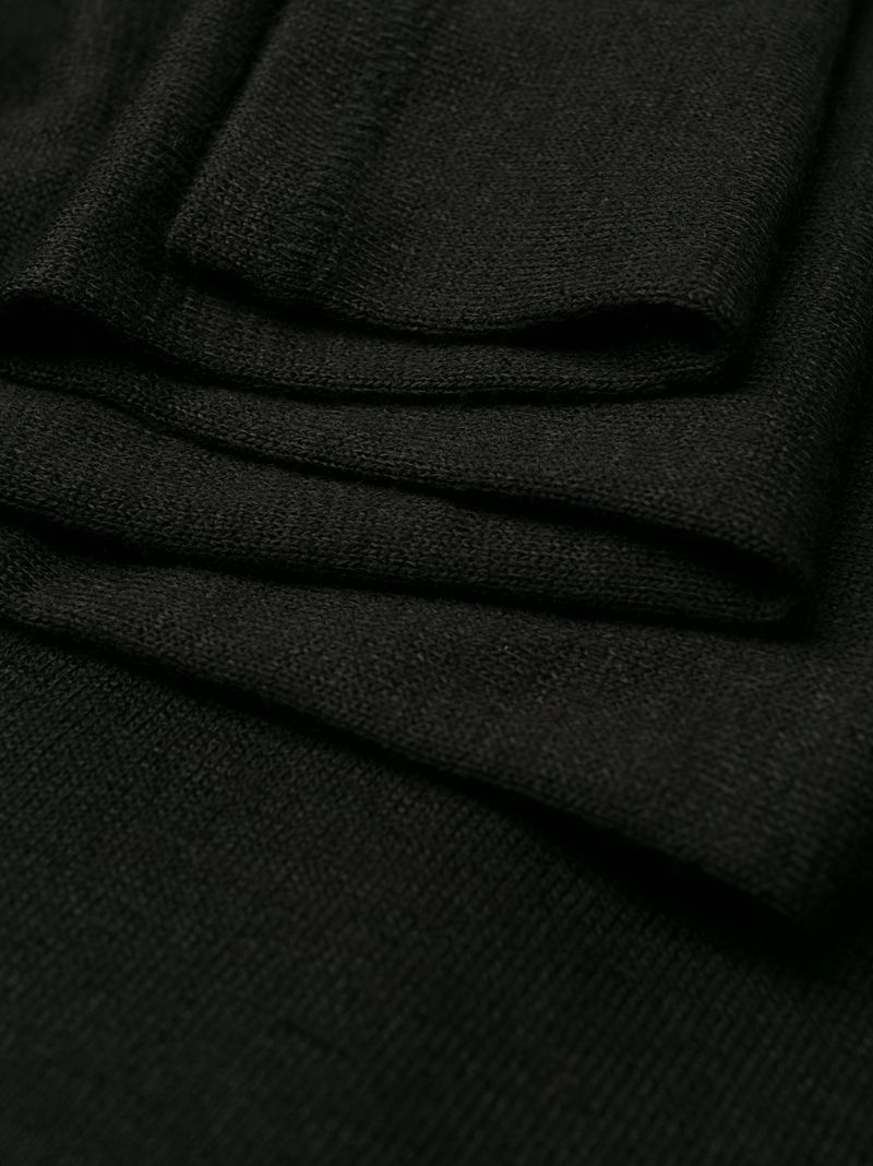 long-sleeve fitted sweater - 6