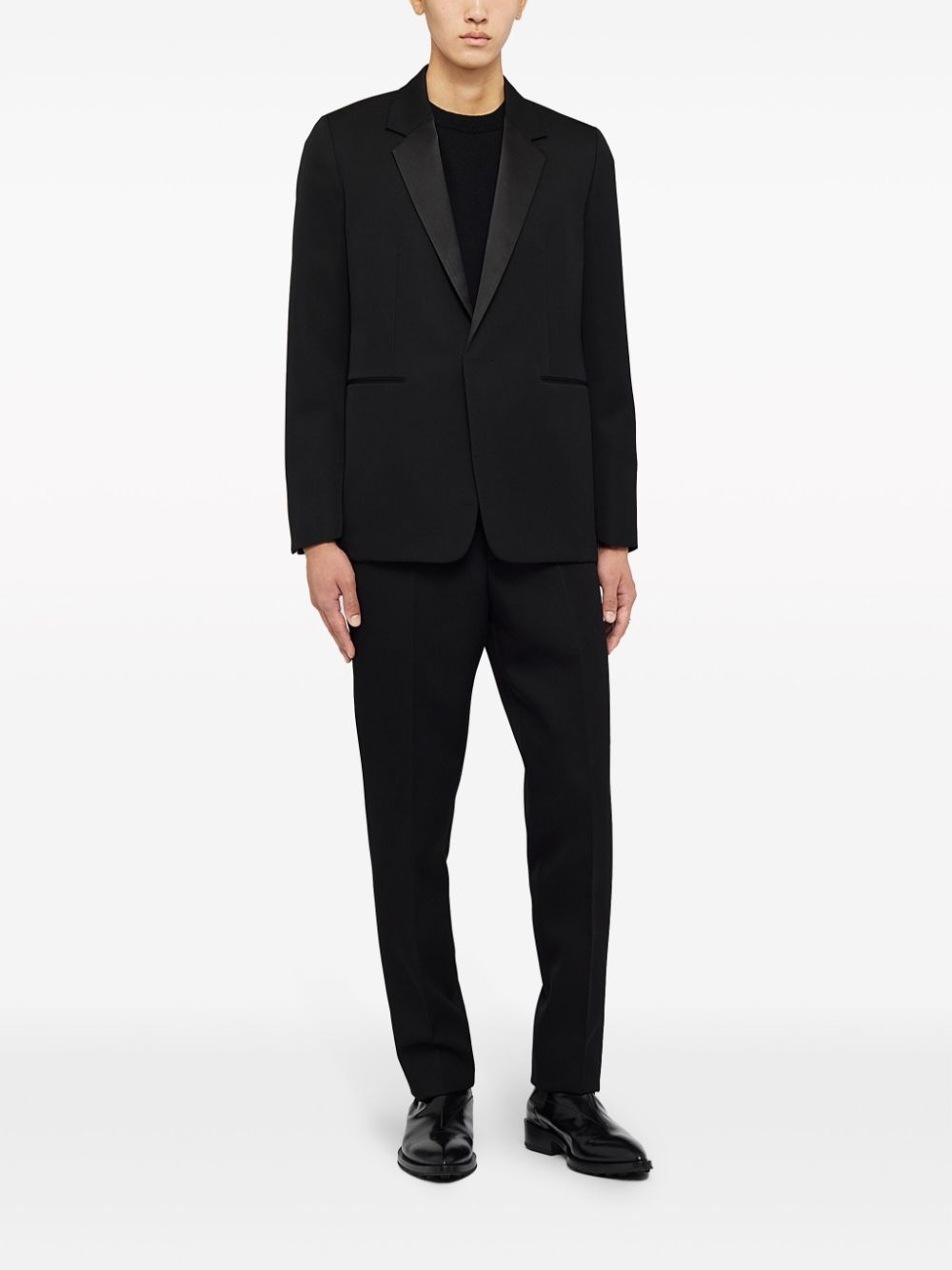 single-breasted wool suit - 2