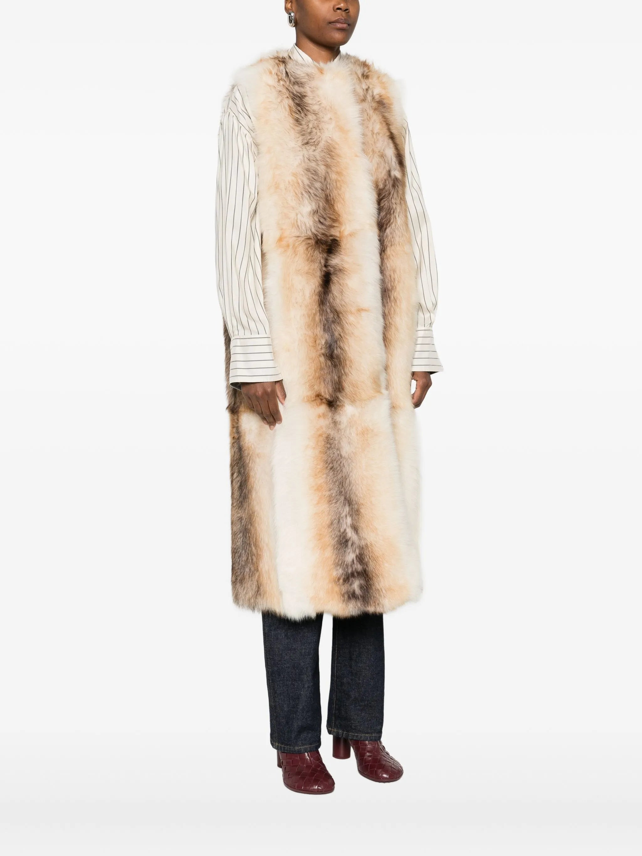 Yves Salomon Lamb-shearling Gilet - 2