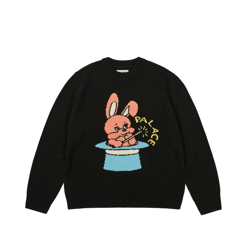HAT TRICK KNIT BLACK - 1