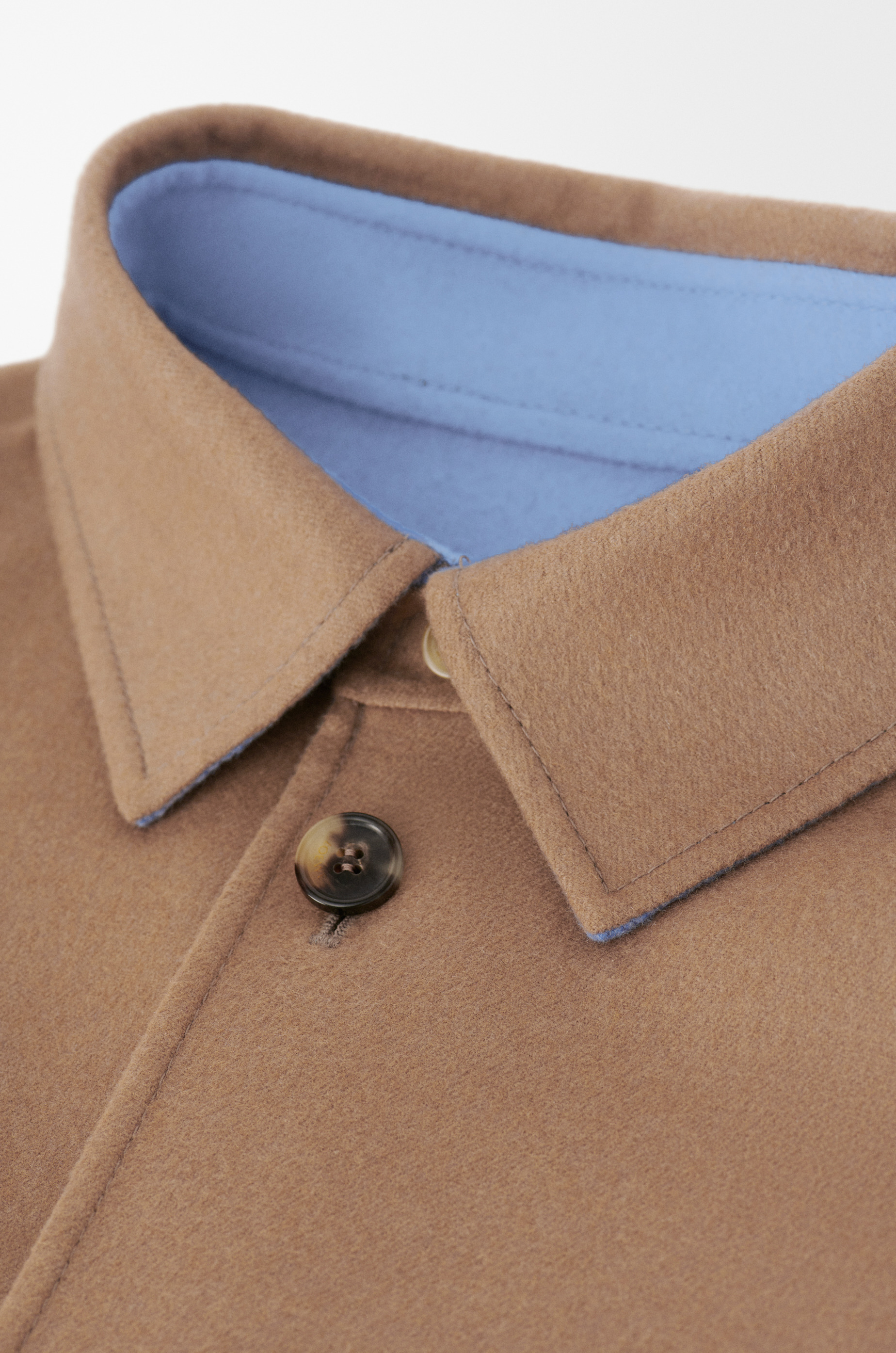 Overshirt in virgin wool and cashmere - 6