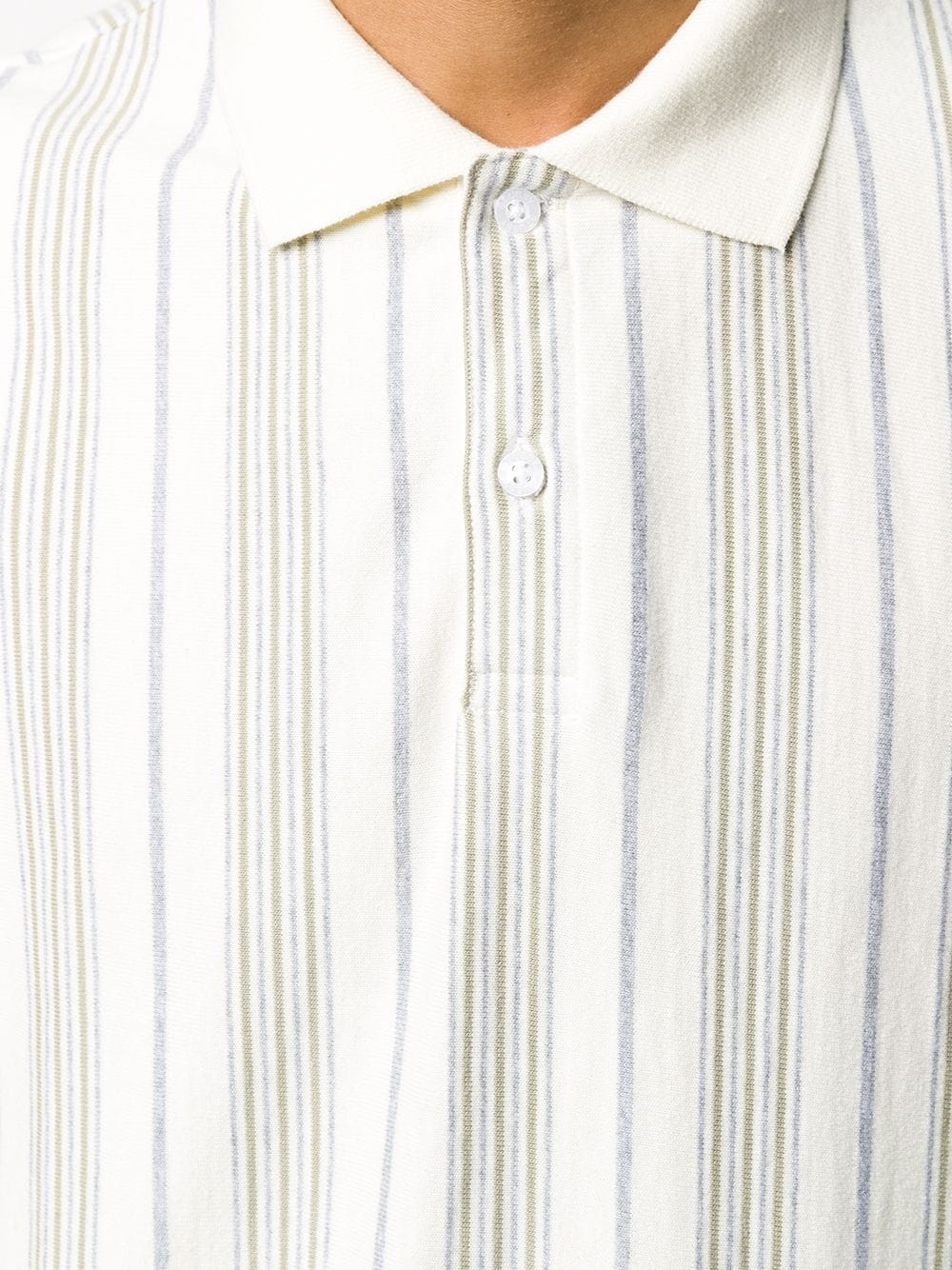 striped polo shirt - 5