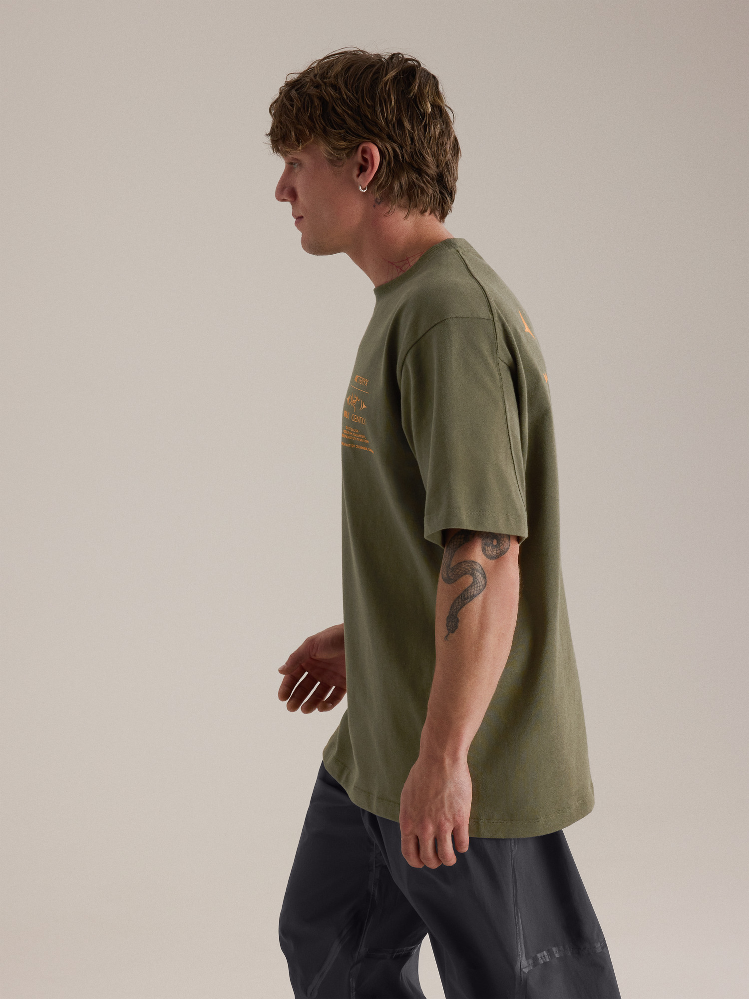 Walk Gently Cotton Cedar Bark Shirt SS - 6
