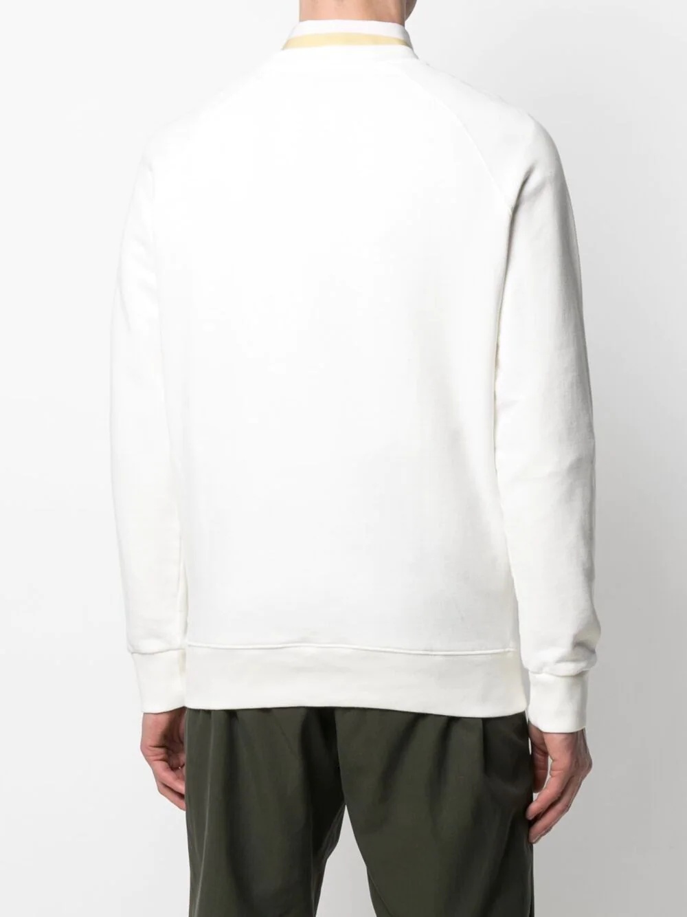 fox-patch cotton sweatshirt - 4