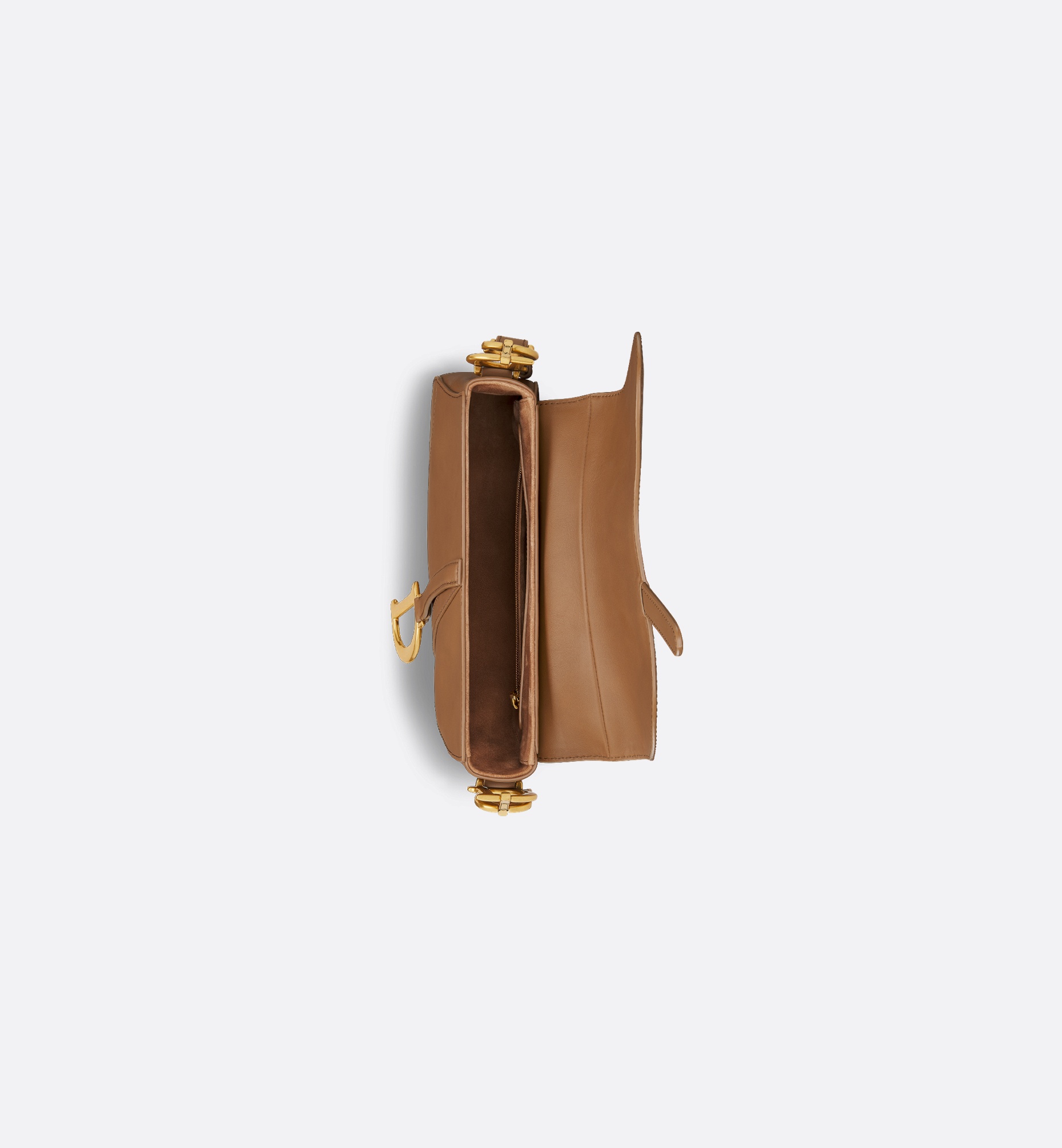 Medium Soft Saddle Bag with Strap - 6