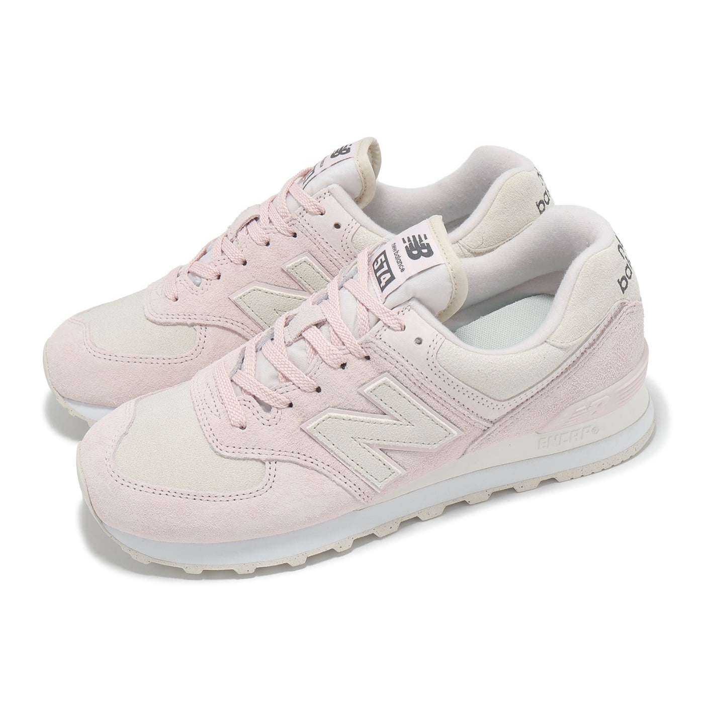 (WMNS) New Balance 574 'Pink Granite Suede' WL574HK2 - 3