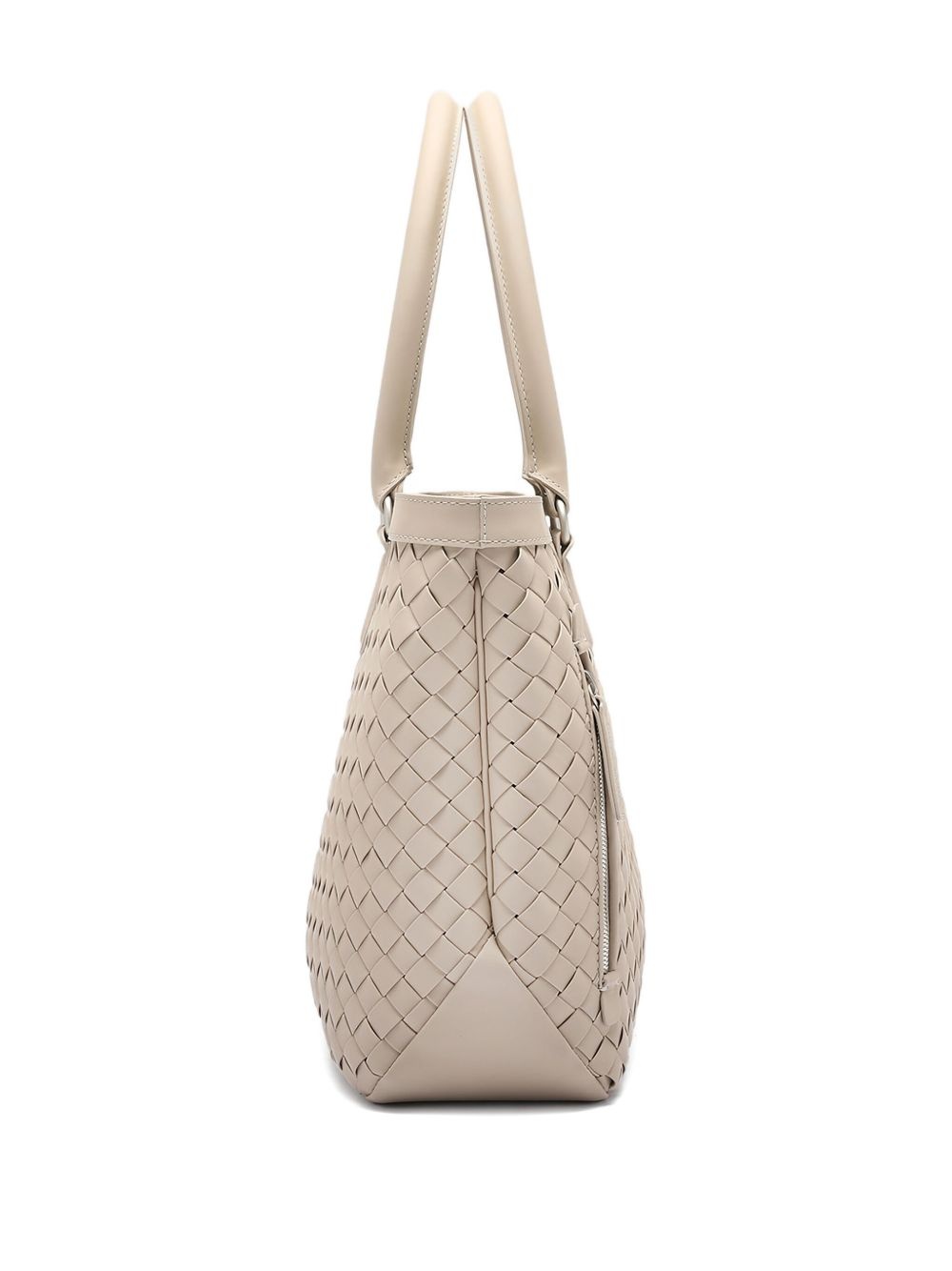 leather tote bag - 3