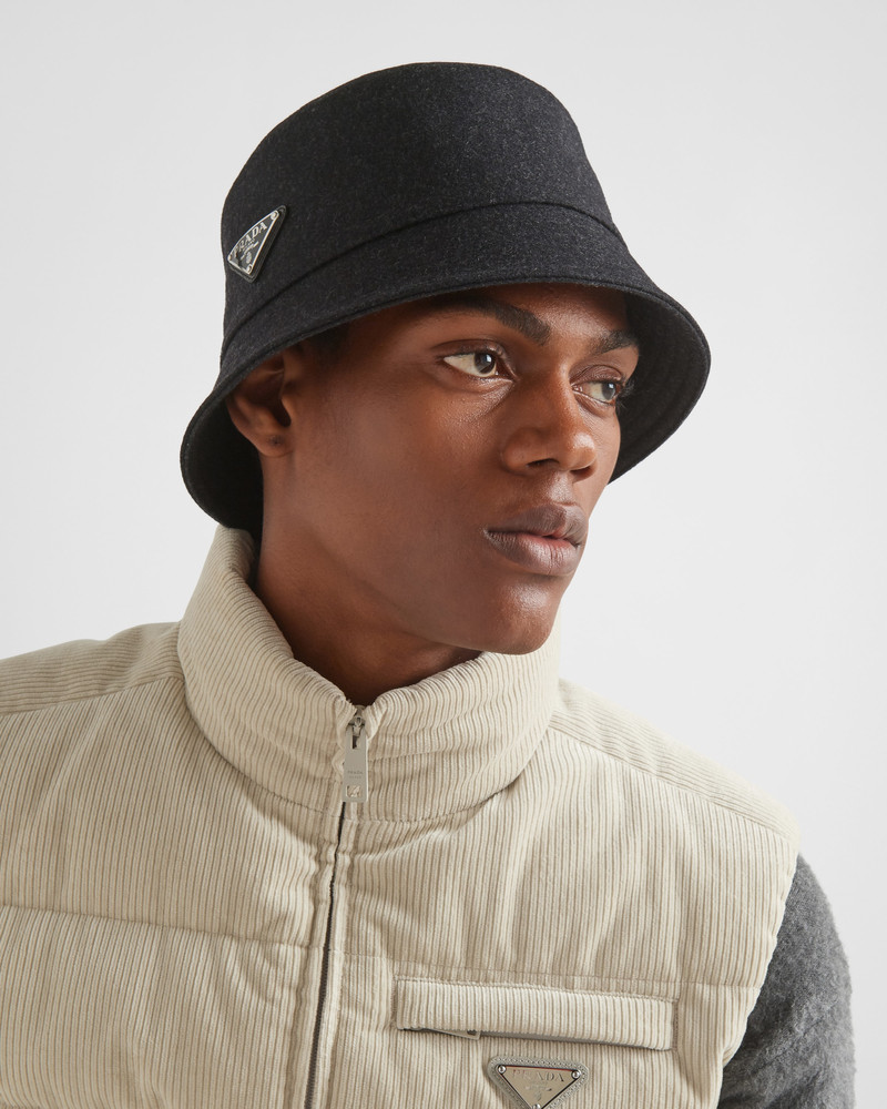 Prada Loden Bucket Hat outlook