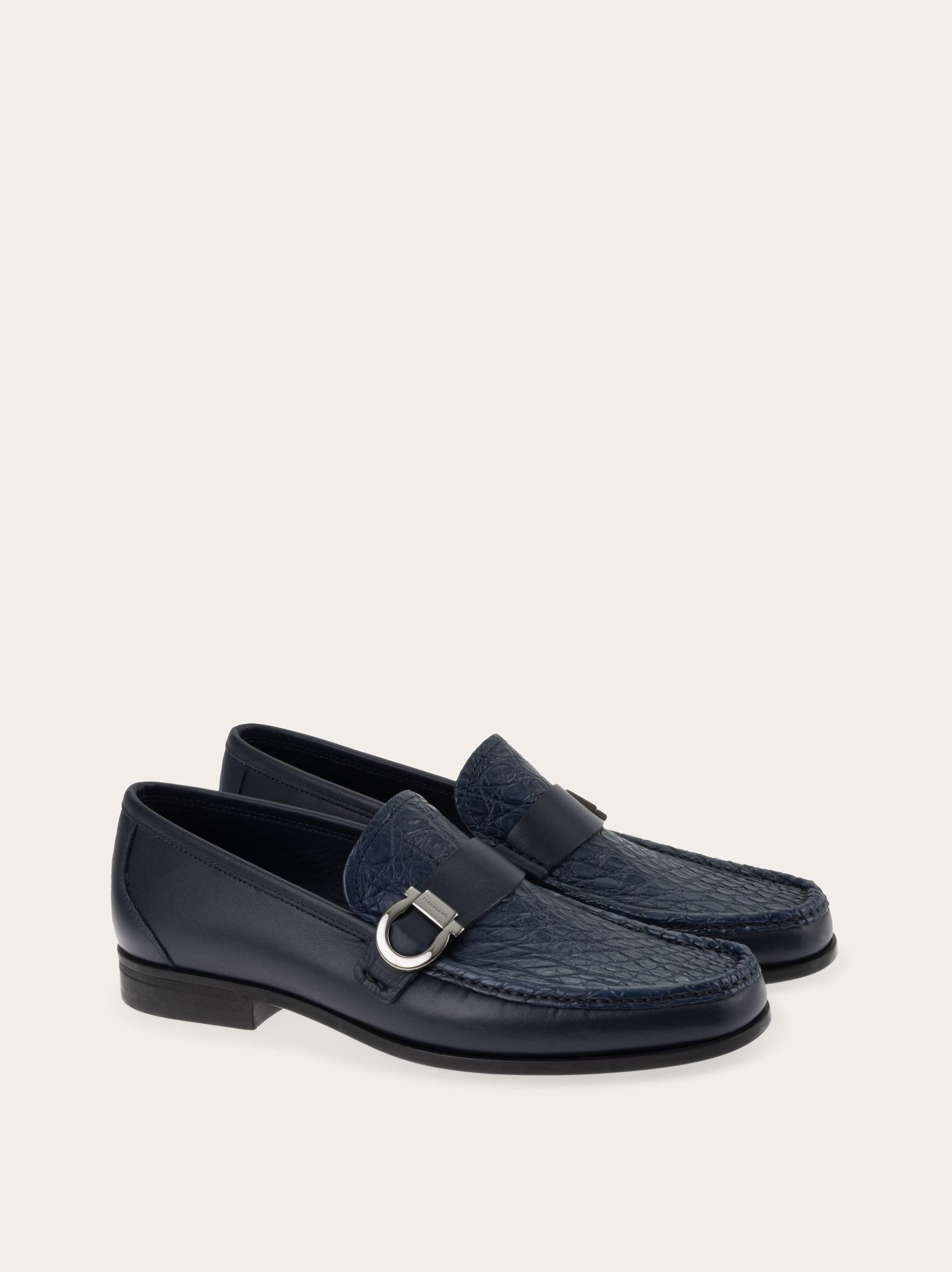 Loafer with Gancini ornament - 2