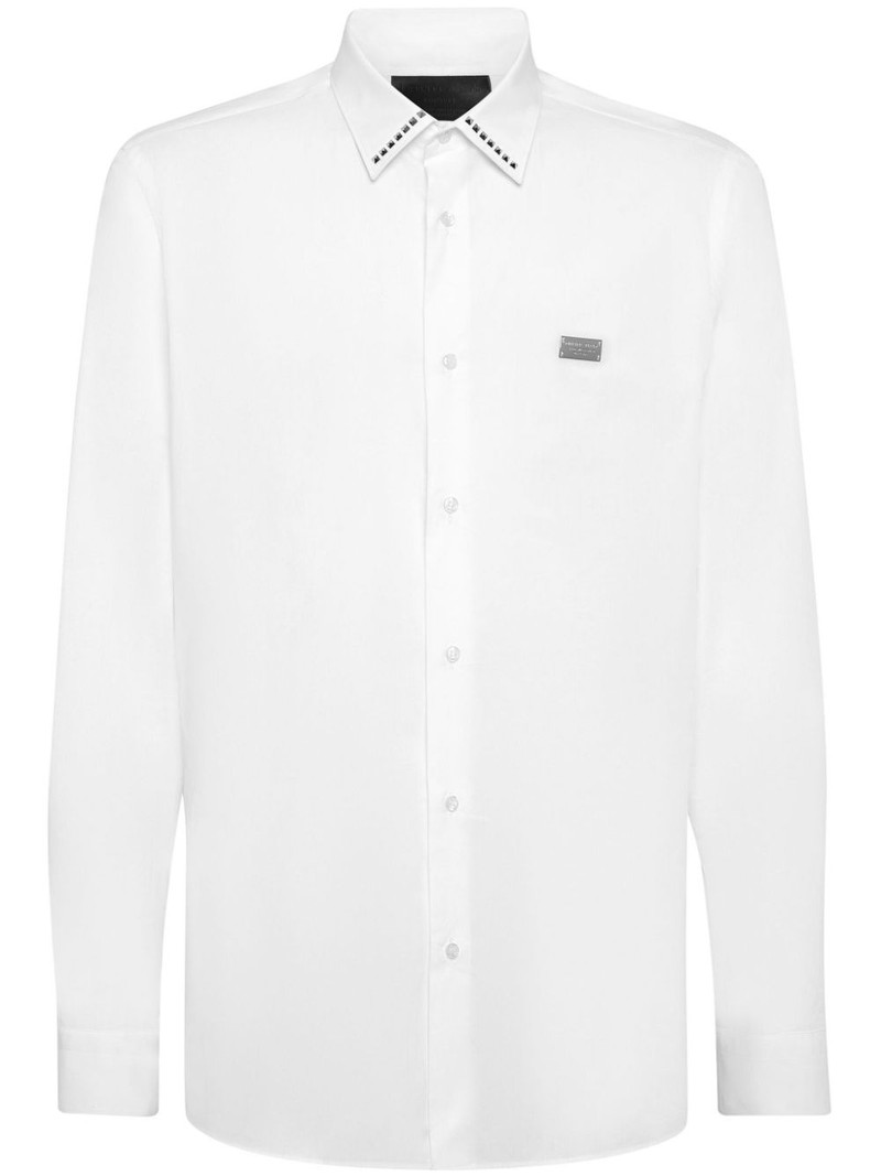stud-detailing poplin shirt 1