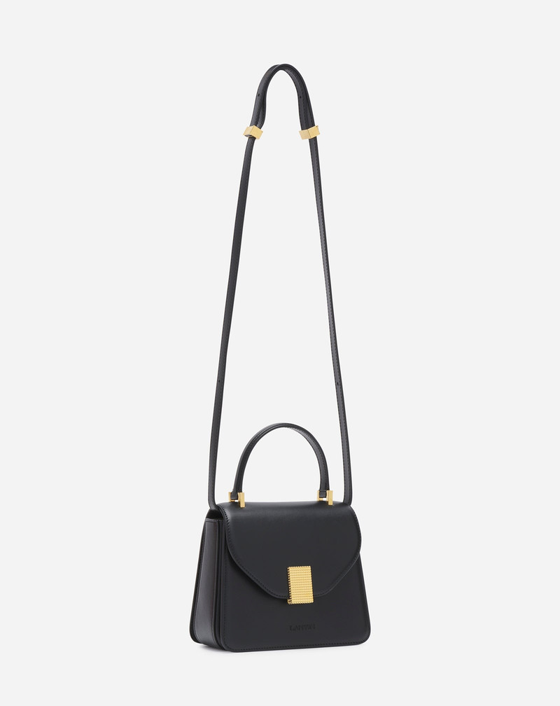 HANDLE를 가진 CONCERTO LEATHER HANDBAG 3