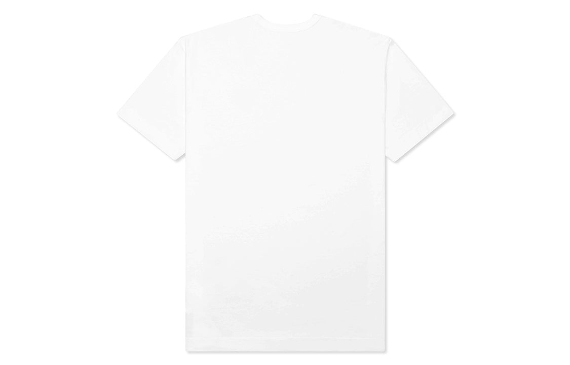 COMME des GARCONS PLAY polka dots Two Hearts Tee 'White Blue' AZ-T238-051-1 - 2