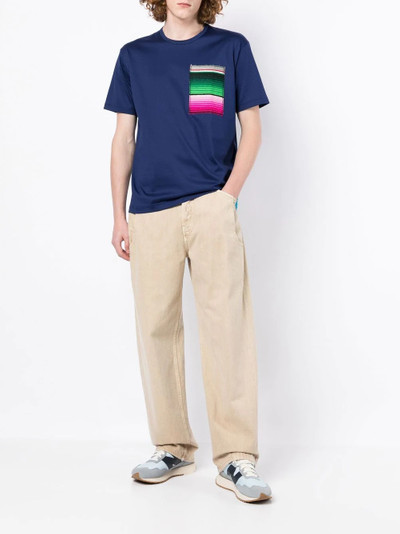 Junya Watanabe MAN logo crew-neck T-shirt outlook