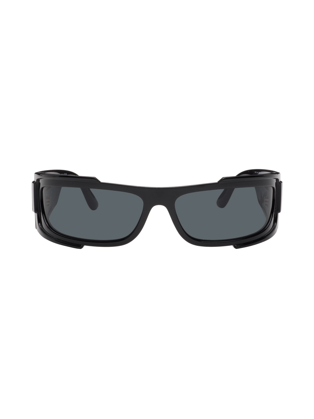 Black Medusa Biggie Shield Sunglasses - 1