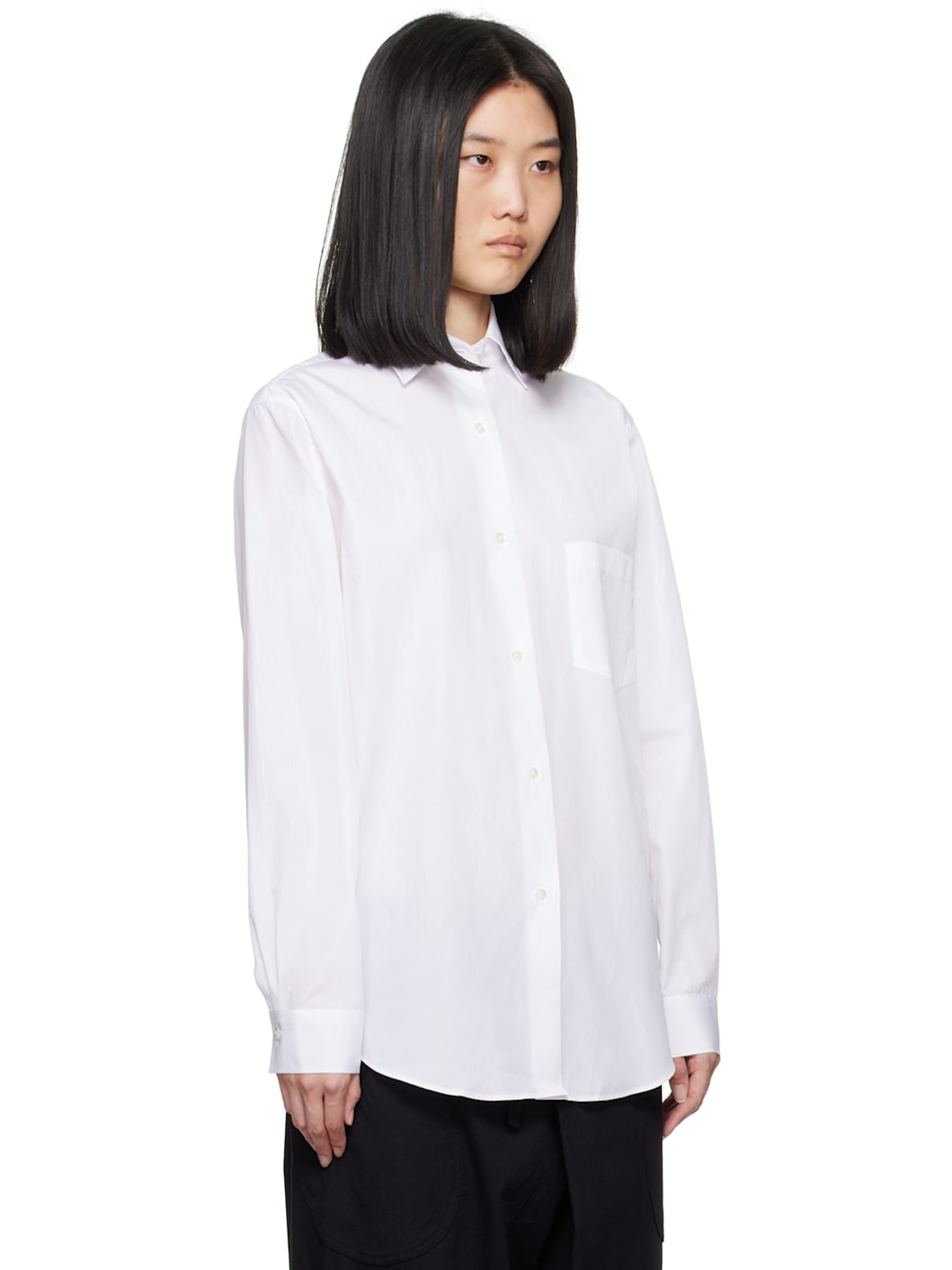 White Zoë Shirt - 2