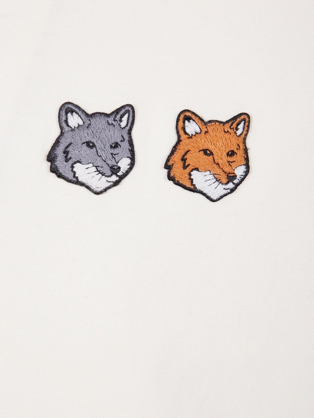 Fox Head embroidered T-shirt - 3