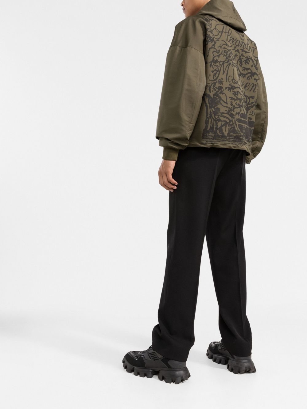 Blake Illustration hooded jacket - 4