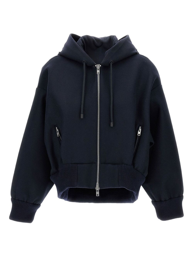 zipper closure hoodie 1